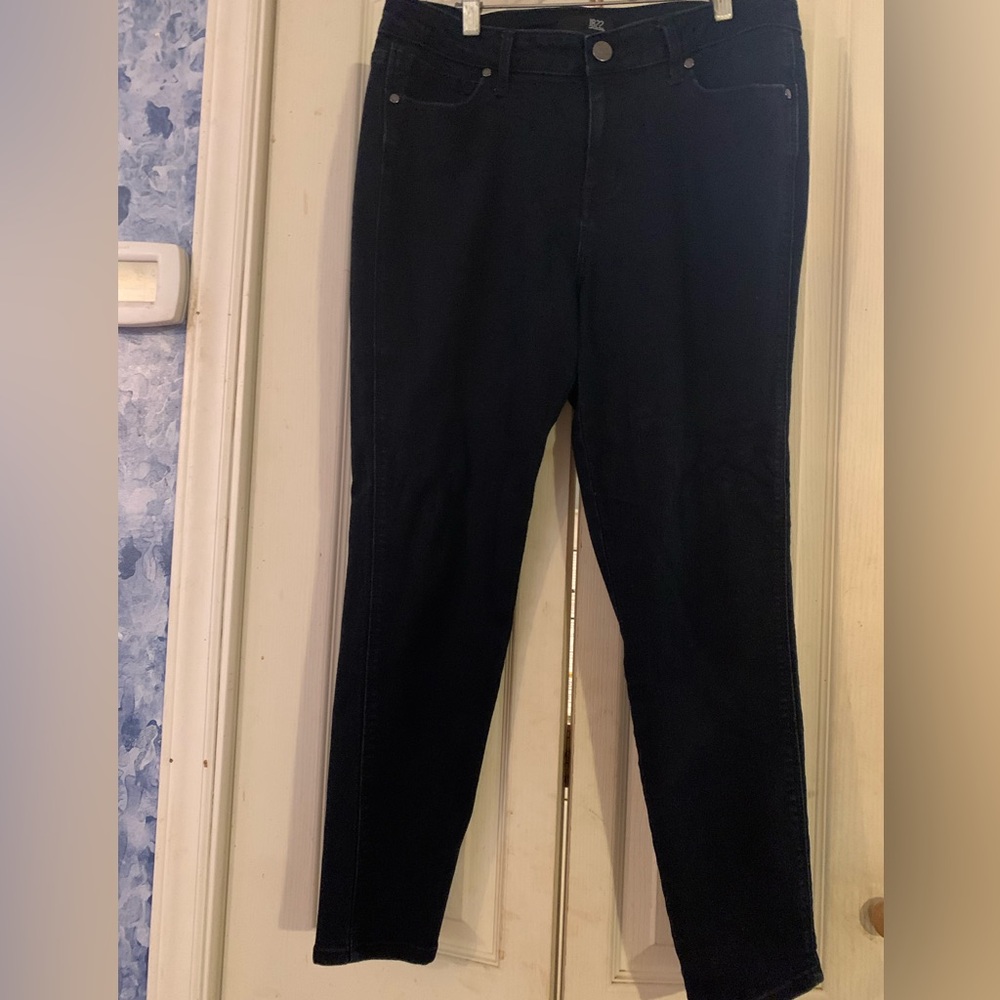 Dark Navy twill jeans 1822 denim size 14